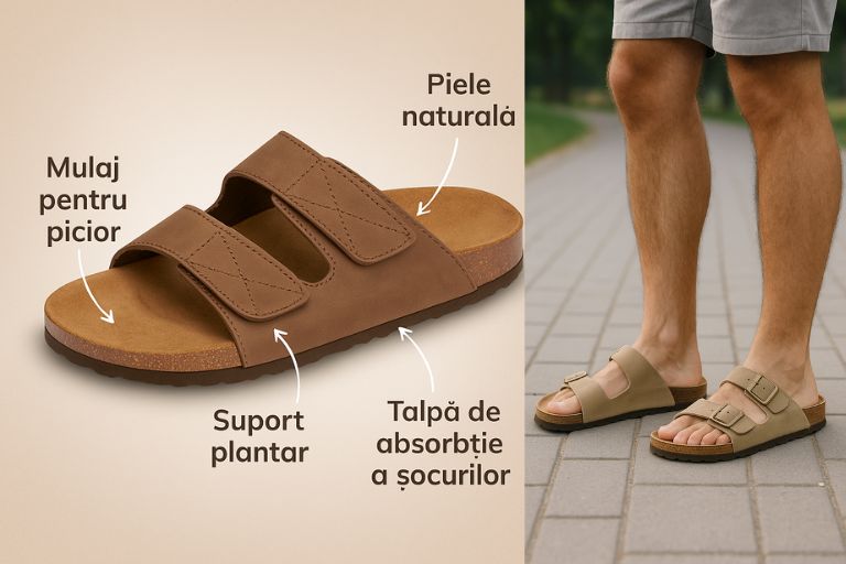 Sandale personalizate 3D cu brant ortopedic