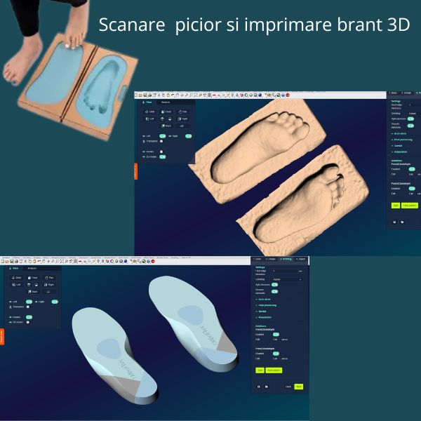 Încălțăminte personalizată 3D Ted Shoes OrthoFlex