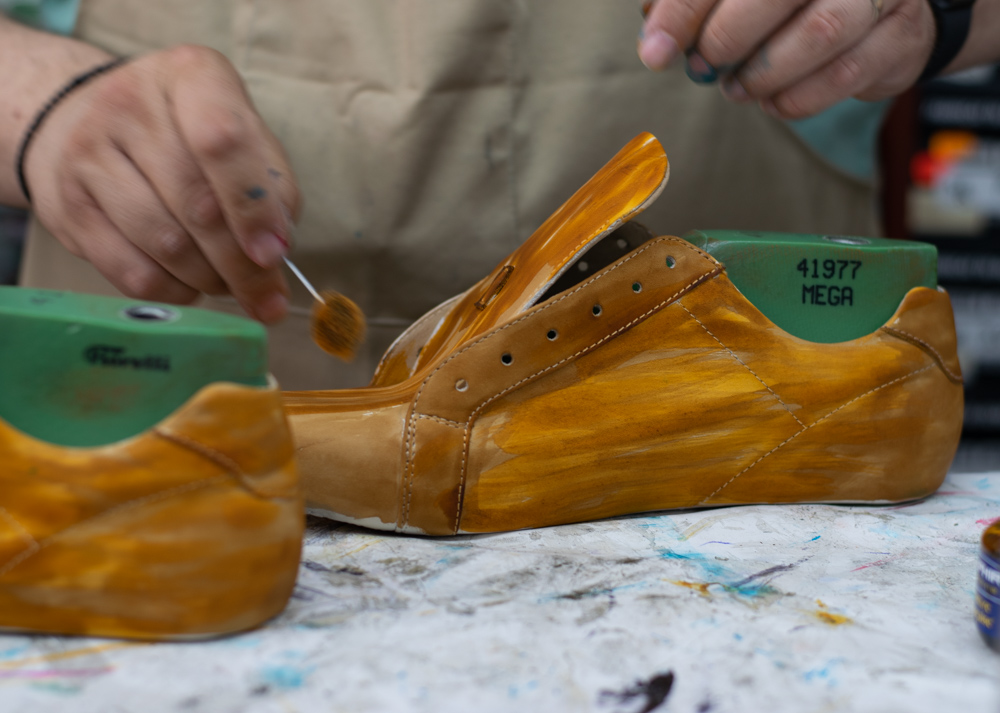 Sneakers patina manuala Gregorio Rizo