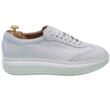 Sneakers barbati piele alba