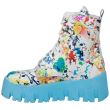 Ghete dama de vara din piele FRESH BLU
