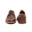 Pantofi casual barbati, VL1 Maro Inchis, din piele naturala, 