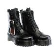 Bocanci AYSHA din Piele, Negri