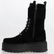 Ghete dama piele intoarsa T150 Negru