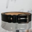 Curea de piele barbati neagra