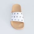 Papuci dama piele alb-bej,Mykonos  