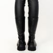 Bocanci inalti piele neagra BAD GIRL