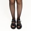sandale dama piele naturala negre
