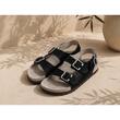 Sandale ortopedice personalizate negre

