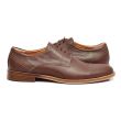 Pantofi casual barbati, VL1 Maro Inchis, din piele naturala, 