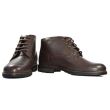 Ghete barbati, MARK5 MARO INCHIS, din piele naturala