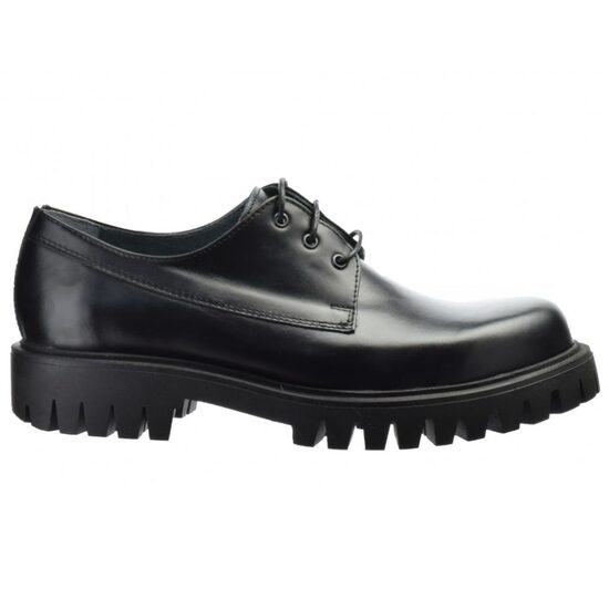 Pantofi dama casual; negri cu siret STILERO