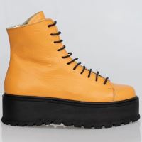 Ghete sport din piele  IMOLA TANGERINE 
