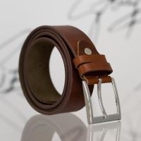Curele din piele maro 4,0 cm 