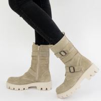 Ghete dama piele intoarsa negre,BRITISH