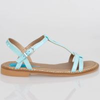 Sandale joase dama,piele naturala,AMOS2 BLU 