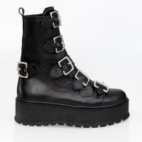 Ghete de dama din piele,ATENA Negru