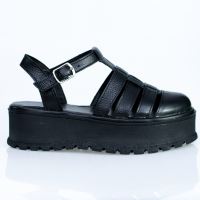 Sandale de dama negre CHIOS