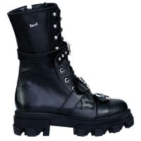 Bocanci dama Combat negri