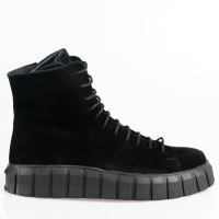 Ghete dama IMOLA SPORT din piele intoarsa,Negre 