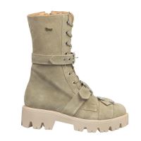 Bocanci dama piele intoarsa  COMBAT 2.0 bej