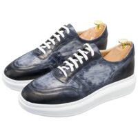 Sneakers piele patina Snake GR1