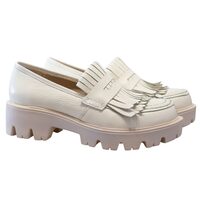 Pantofi casual dama piele LUIZA Bej