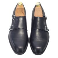 Pantofi barbati eleganti, ALEXANDER double monk