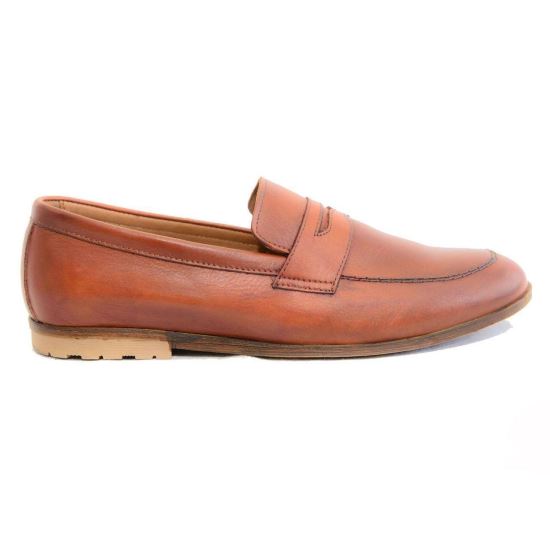 Pantofi barbati casual, 1107 MARO ANTIC, din piele naturala