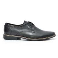 Pantofi barbati casual, 2155 NEGRU, din piele naturala
