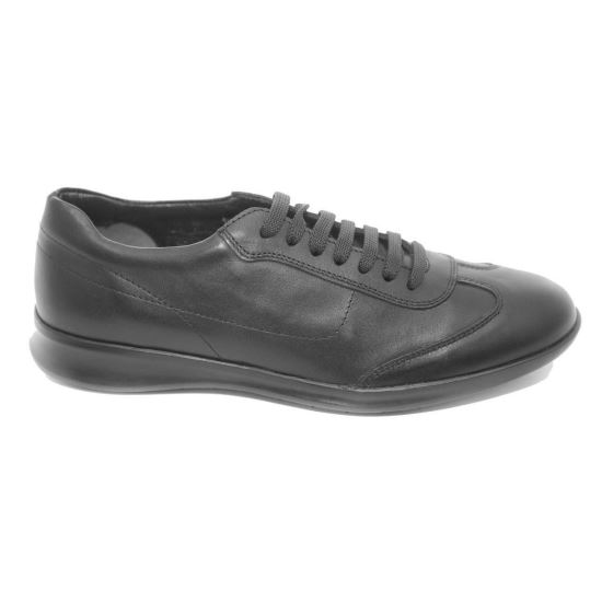 Pantofi barbati sport, GM1 NEGRU, din piele naturala