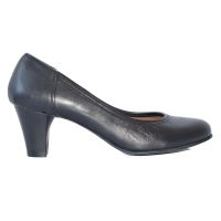 Pantofi dama eleganti, F7440 NEGRU, din piele naturala