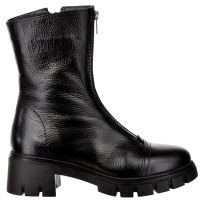 Ghete dama,negre, din piele naturala,TX22