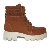 Ghete dama, MIRY2 MARO NABUC, din piele naturala, 