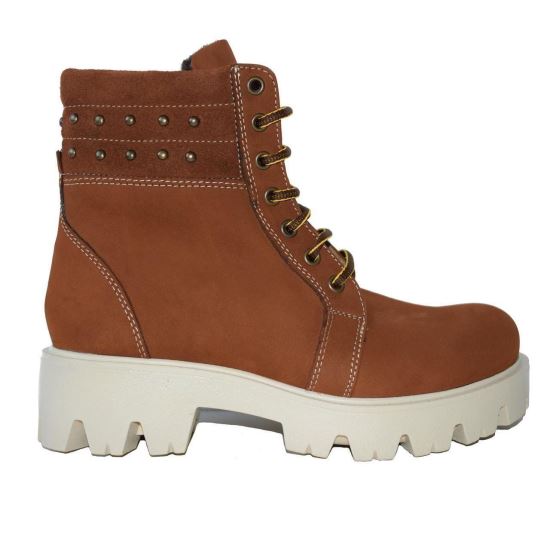 Ghete dama, MIRY2 MARO NABUC, din piele naturala, 