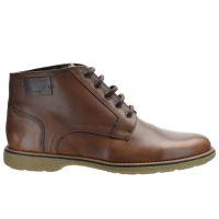 Ghete bărbați din piele naturală, PLT58, Maro Antic