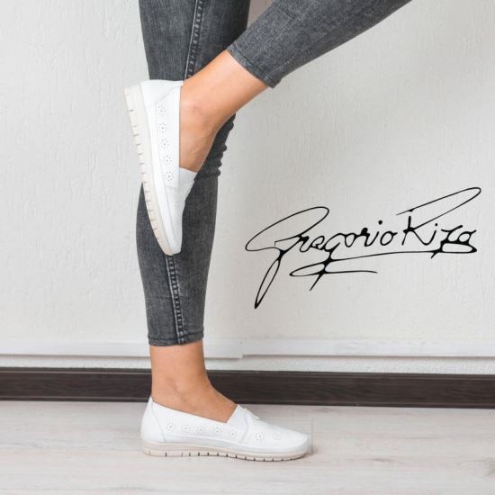 Balerini albi dama piele naturala talpa moale,Magda2.