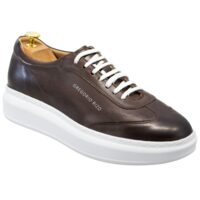 Sneakers barbati piele Alberto Cafe