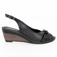 Sandale dama talpa ortopedica,mod 2076 ng+croco